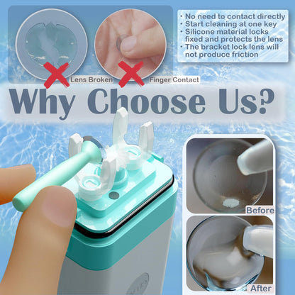 3in1 Hard Contact Lens Cleaner GV Pro – RGB/Ortho-K Cleaning & Storage