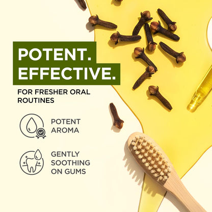Gya Labs Clove Bud Essential Oil - 4 Fl Oz | 100% Pure Clove Bud Oil for Hair, Skin, Teeth & Gums, Diffuser & Candle Making