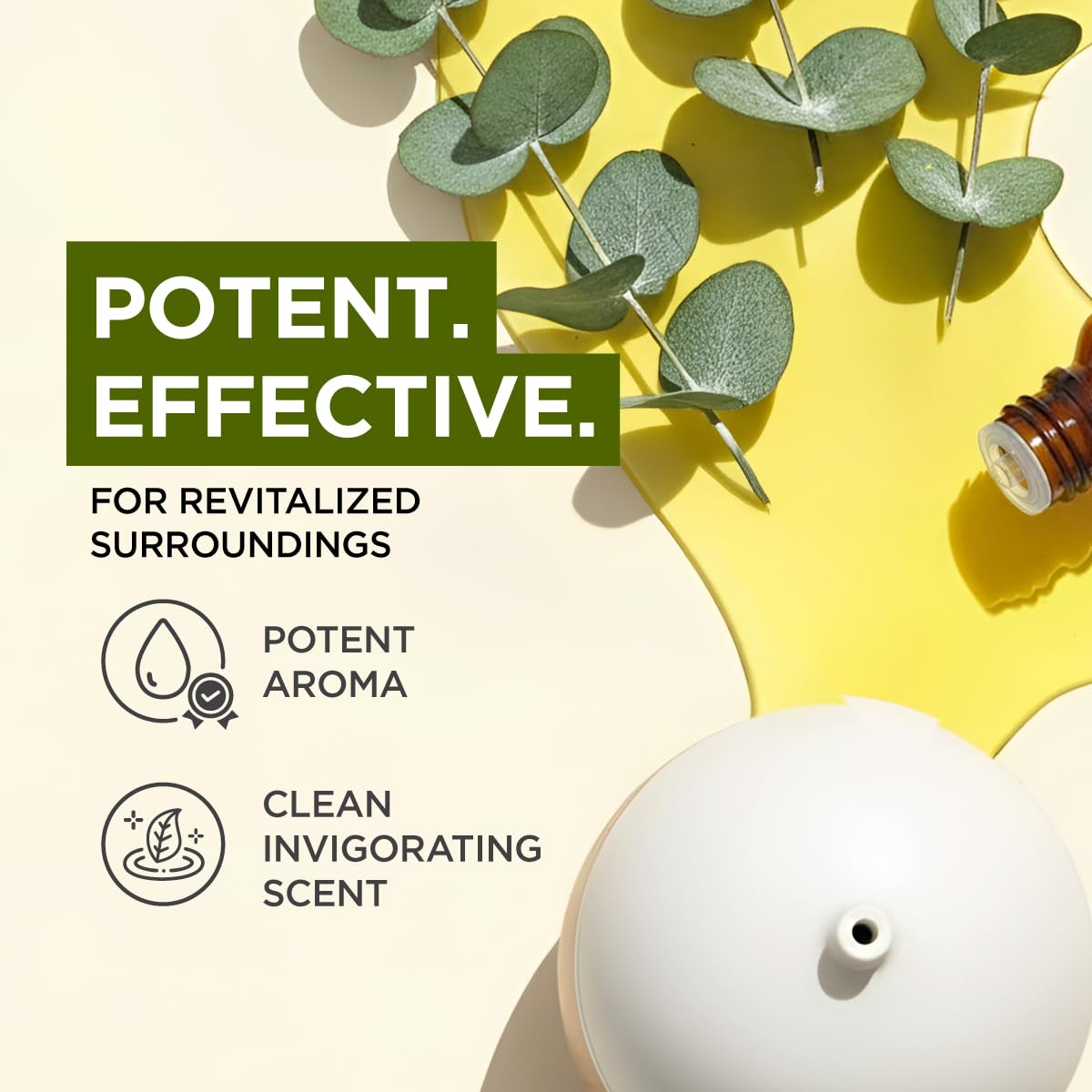 Gya Labs Eucalyptus Essential Oil - 0.34 Fl Oz | Diffuser, Massage, Hair, Skin, Aromatherapy