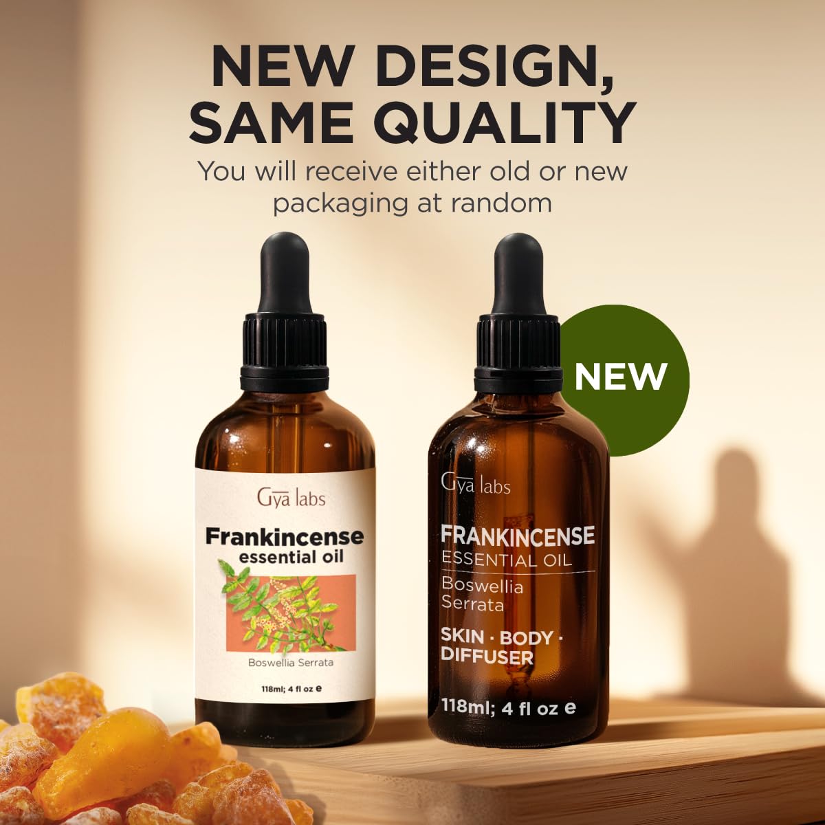 Gya Labs Frankincense Essential Oil - 4 Fl Oz | 100% Pure, Aromatherapy & DIY Scent