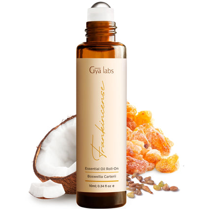 Gya Labs Frankincense Essential Oil Roll-On - 0.34 fl oz Travel Size