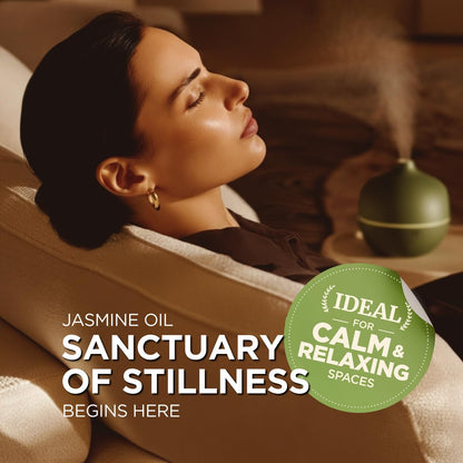 Gya Labs Jasmine Essential Oil - 4 Fl Oz | 100% Pure Jasmine Oil for Hair, Skin, Diffuser & DIY Candles