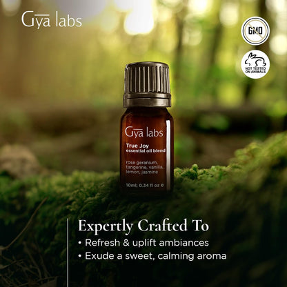 Gya Labs Joy Essential Oil Blend - 100% Pure True Joy Essential Oil (0.34 fl oz) | Calming & Uplifting