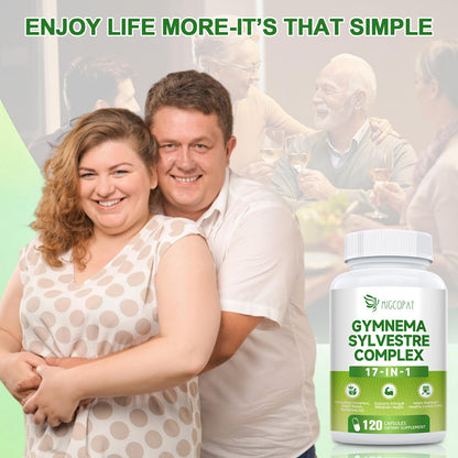 Gymnema Sylvestre 24,000 mg | 17-in-1 Herbal Complex with Berberine, Cinnamon & Chromium