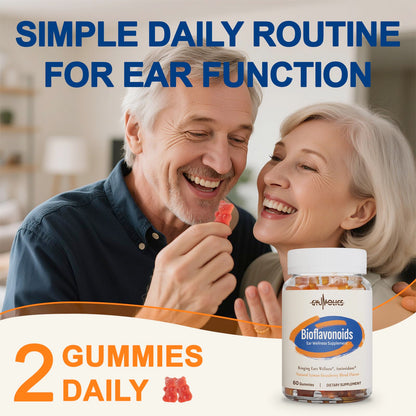 Gyumolics Flavonoid Gummies 3000mg – Bioflavonoid Complex + Vitamin C (60 Gummies)