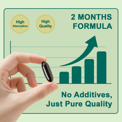Gyumolics Luteolin 300mg - 150mg Luteolin, 75mg Rutin, 75mg PEA | Vegetarian, Gluten-Free, 60 Softgels