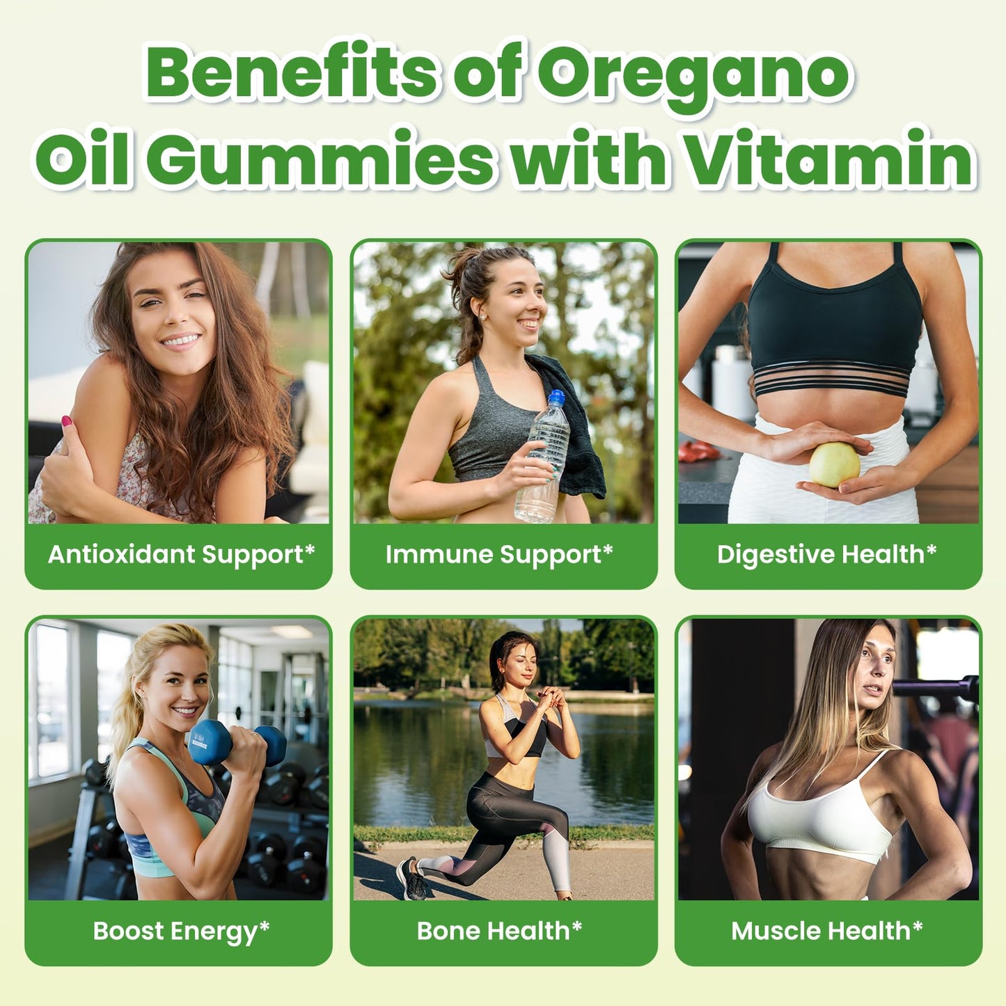 GZ HAOYUAN Oregano Gummies with Black Seed Oil & Vitamin D3