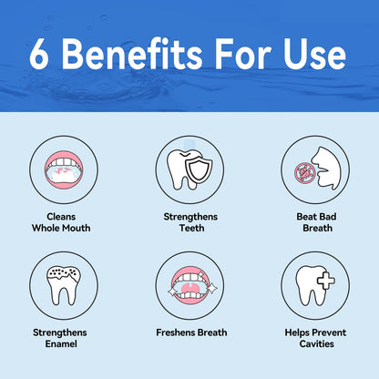 Natural Fresh Breath Mouthwash Tablets – Lime Flavor, Fluoride-Free & Alcohol-Free (30 Tabs)