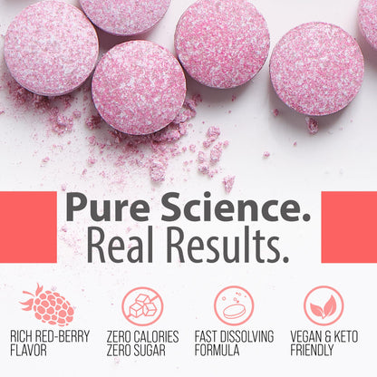 H2UP Sugar-Free Molecular Hydrogen Tablets – 60 Count, 12 PPM Hydrogen
