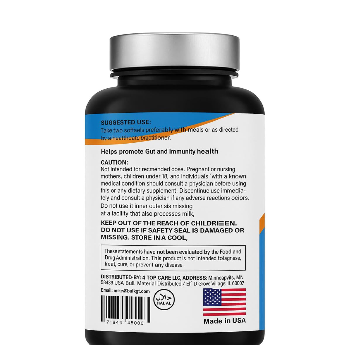 H4U Advanced Digestive Enzymes: Probiotics, Prebiotics & Enzymes (Vegetarian, 180 Count) – For Women & Men