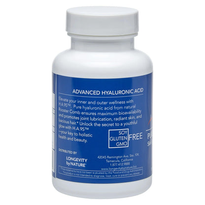 Longevity by Nature H.A.95 Hyaluronic Acid – Joint & Skin Hydration