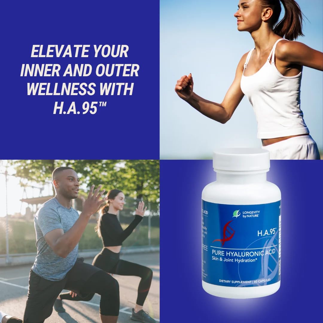 Longevity by Nature H.A.95 Hyaluronic Acid – Joint & Skin Hydration