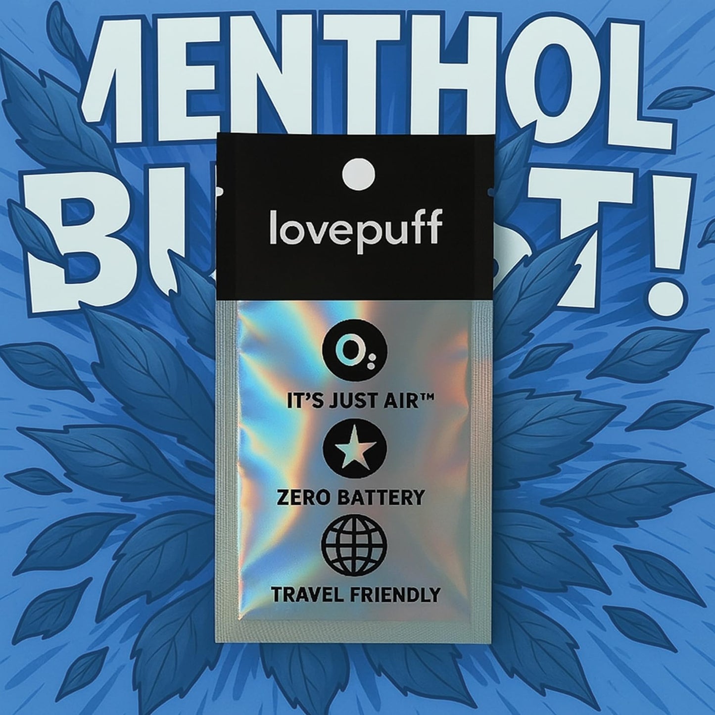 LovePuff Habit Replacing Breathing Stick – Mint Fresh, Non-Electric, Non-Addictive (1 Piece)