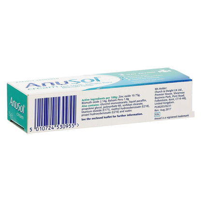 Anusol Cream Haemorrhoid Treatment 23G - Fast Relief for Piles