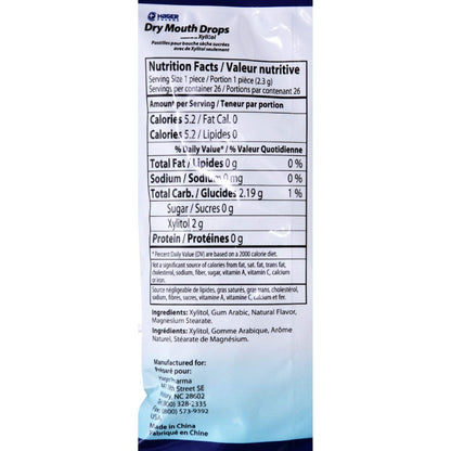 Hager Pharma Dry Mouth Drops Mint – 2 oz | Sugar-Free Xylitol Oral Care