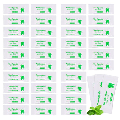HAIFOTRVA Travel Size Toothpaste 30 Pack – 0.105 oz Mint, Bulk Hotel & Guest Supplies
