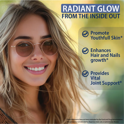 Biotin with Hyaluronic Acid, Keratin & Collagen — Hair Growth Vitamins for Women (USA)