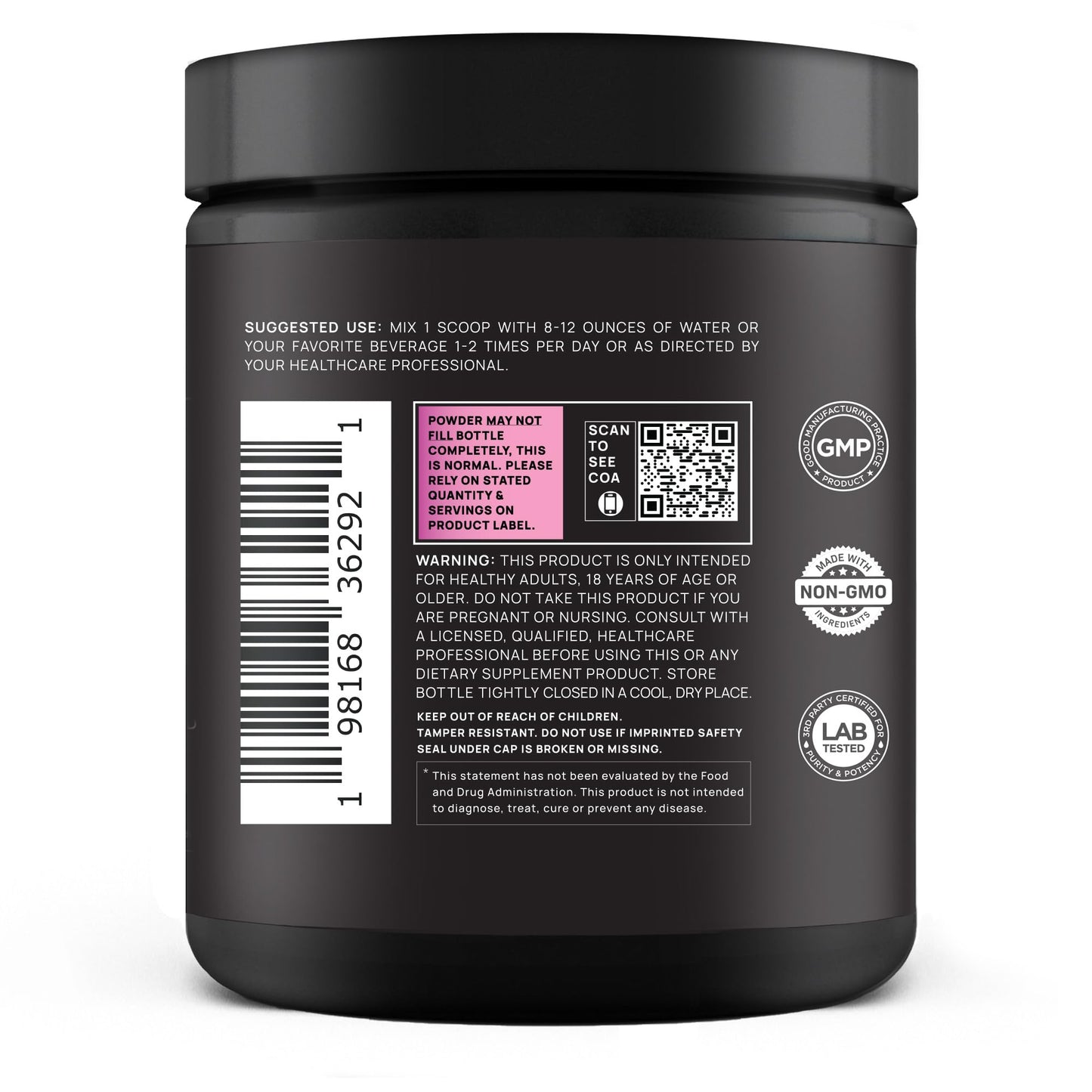 Super Collagen Burn Powder for Women – Pink Lemonade | Multi Collagen Peptides + Hyaluronic Acid