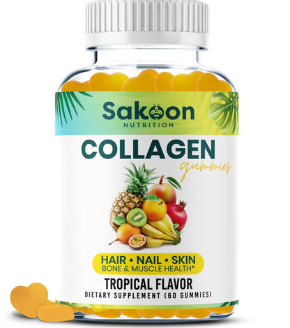 Halal Collagen Gummies for Women & Men | Anti-Aging, Skin & Hair Care