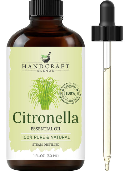Handcraft Blends Citronella Essential Oil - 1oz - 100% Pure & Natural