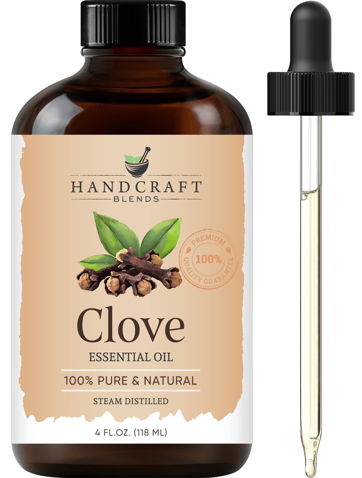 Handcraft Blends Clove Essential Oil – 4 oz – 100% Pure & Natural