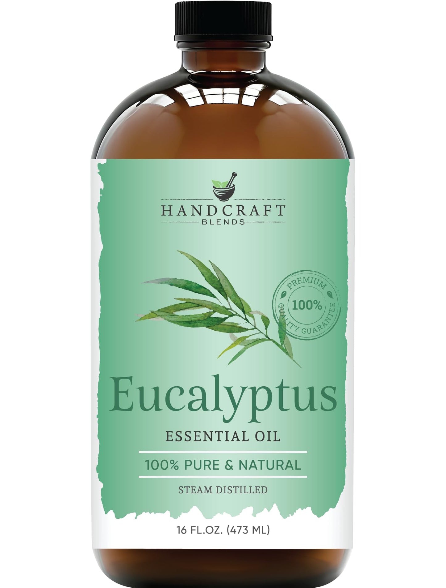 Handcraft Blends Eucalyptus Essential Oil – 16 oz, 100% Pure & Natural