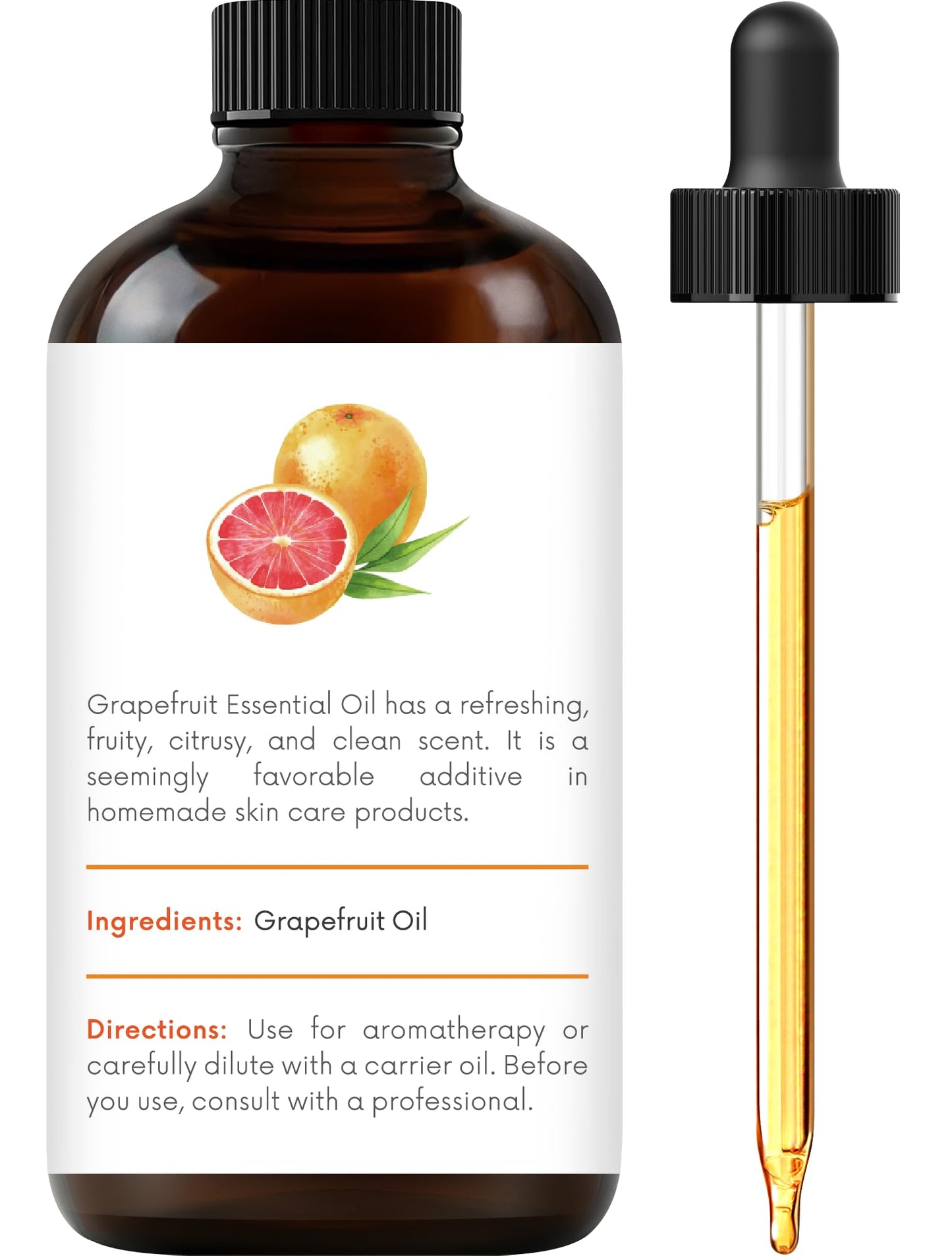 Handcraft Blends Grapefruit Essential Oil - 1 fl oz | 100% Pure & Natural, Premium Grade