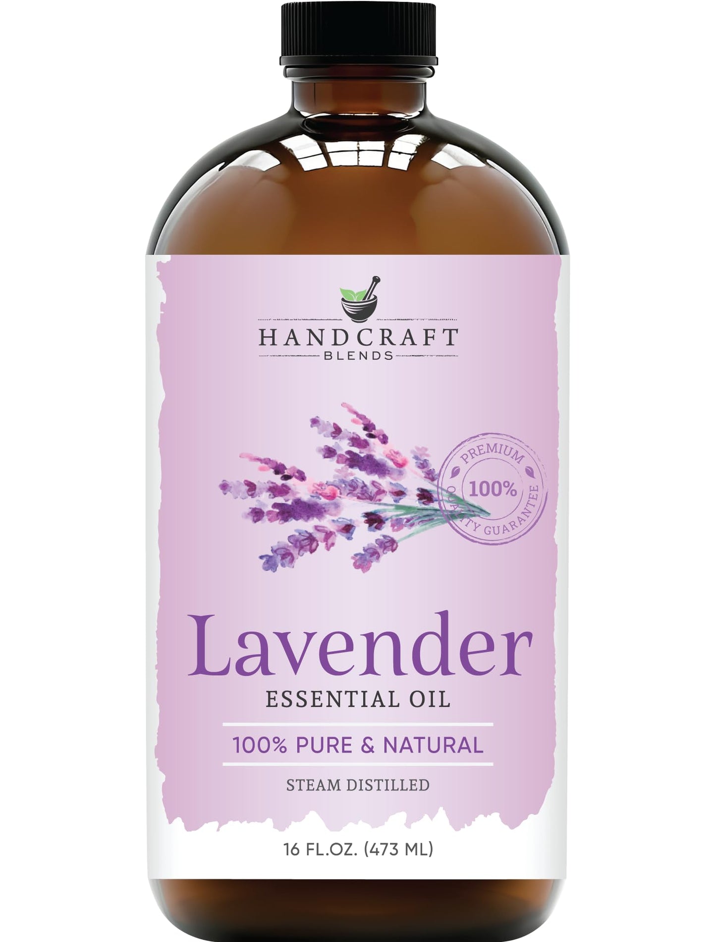 Handcraft Blends Lavender Essential Oil – 16 fl oz | 100% Pure & Natural