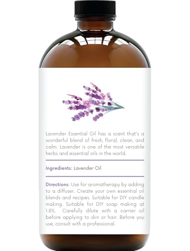 Handcraft Blends Lavender Essential Oil – 16 fl oz | 100% Pure & Natural