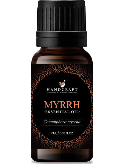 Handcraft Blends Myrrh Essential Oil – 0.33 Fl Oz, 100% Pure & Natural, Premium Grade