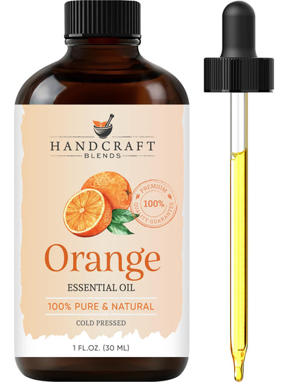 Handcraft Blends Orange Essential Oil – 1 Fl Oz | Pure & Natural