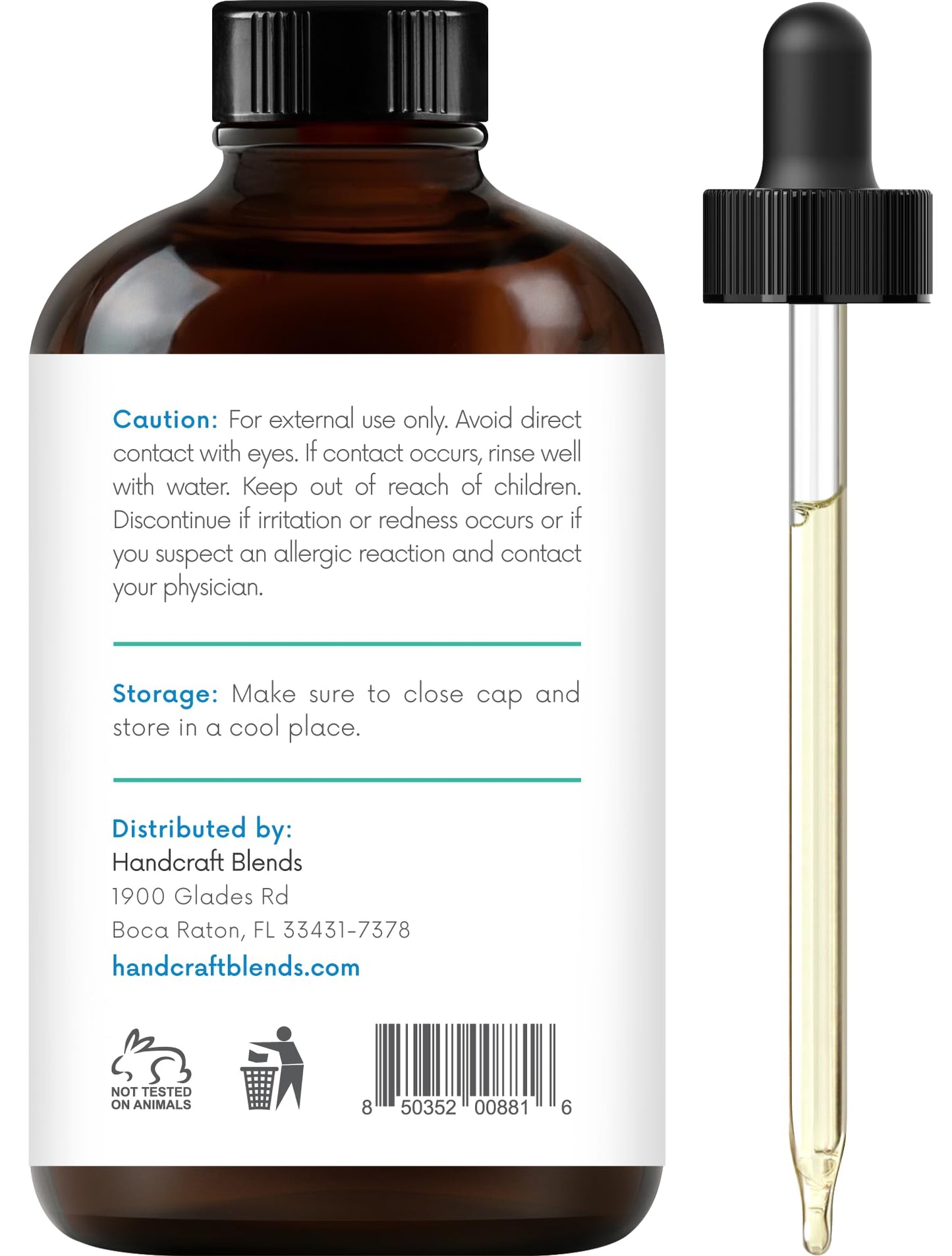 Handcraft Blends Spearmint Essential Oil – 4 Fl Oz | 100% Pure & Natural | Premium Grade
