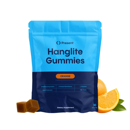 Hanglite Gummies – Liver Support & Post-Drinking Recovery (Orange)