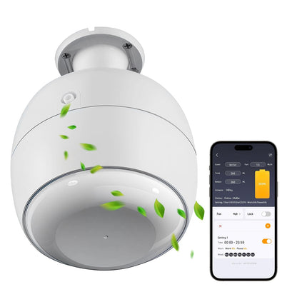 HAONINYUE Ceiling-Mounted 3500 Sq Ft Smart Scent Machine – Whole-House Aroma Diffuser