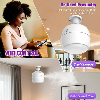HAONINYUE Ceiling-Mounted 3500 Sq Ft Smart Scent Machine – Whole-House Aroma Diffuser
