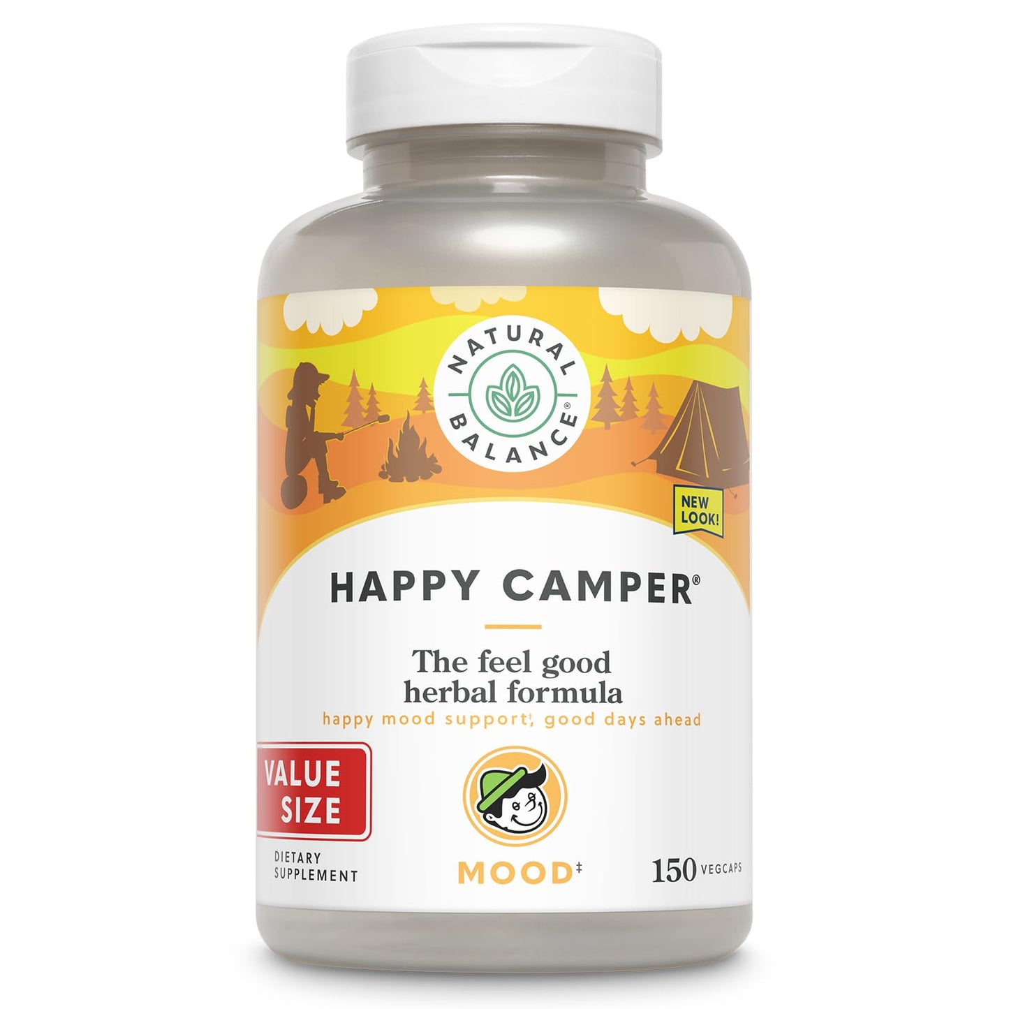 Natural Balance Happy Camper Mood Support – Kava Kava, Gotu Kola & Passion Flower