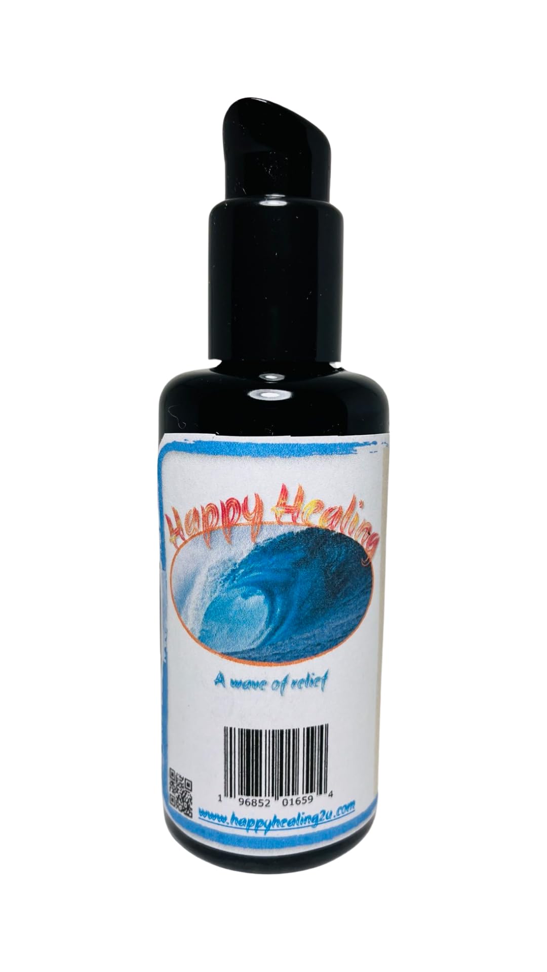 Happy Healing Oil - 4oz Glass Bottle for Muscle Tightness Relief