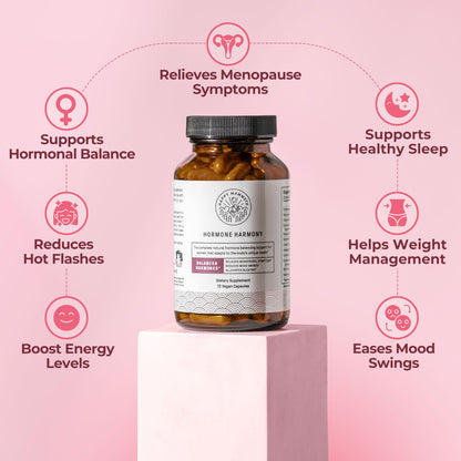 Happy Mammoth Hormone Harmony — Natural Hormonal Support for Women, 72 Capsules