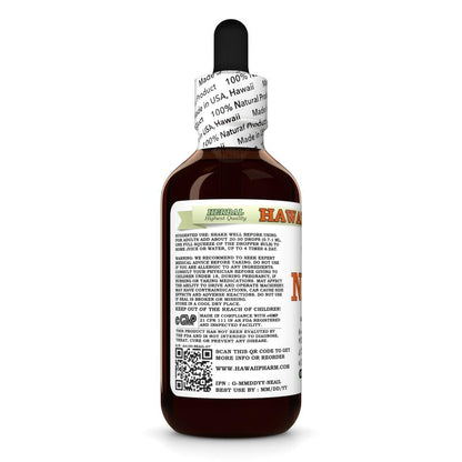 Neem Alcohol-Free Liquid Extract - Organic Neem (Azadirachta Indica) Dried Leaf Glycerite - Hawaii Pharm USA 2 fl.oz