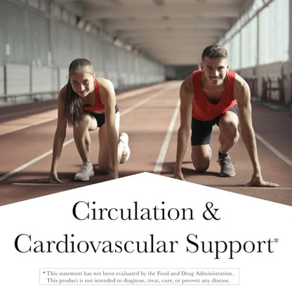 Circu Flow Hawthorn Heart Support – 270 Capsules, Made in USA, Non-GMO