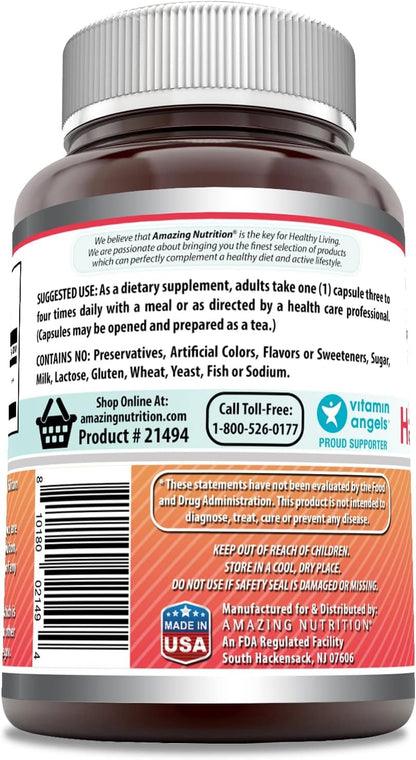 Amazing Formulas Hawthorn Berries 565 mg – 120 Capsules, 3 Pack, Made in USA