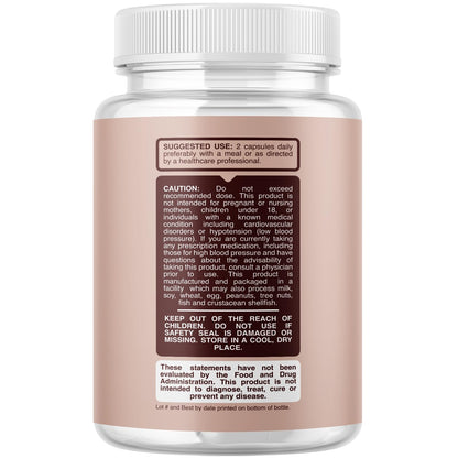 High Strength Hawthorn Berry Capsules – Heart Health & Digestion (120 Count)