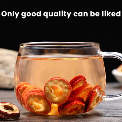 Hawthorn Slices 250g (8.81oz) Seedless Dried Hawthorn for Tea | Hollow Circle