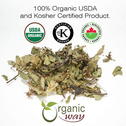 Organic Hawthorn Leaf & Flower Tea – Albanian Wild Harvest | Kosher & USDA