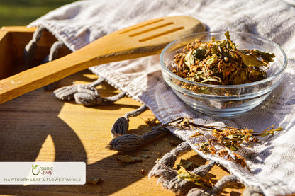 Organic Hawthorn Leaf & Flower Tea – Albanian Wild Harvest | Kosher & USDA