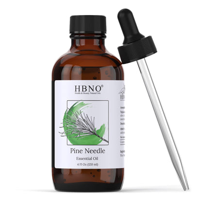 HBNO California Pine Needle Essential Oil 4 oz (120 ml) – Natural, Aromatherapy & DIY