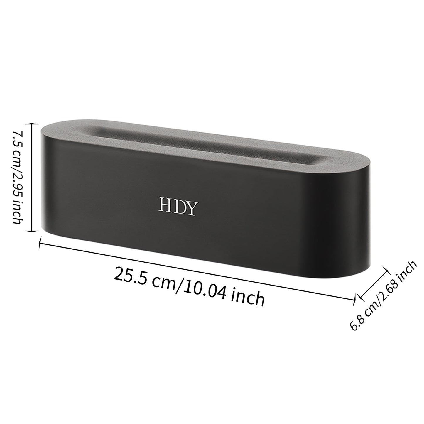 HDY 7 Color Flame Ultrasonic Humidifier | LED Diffuser, 150ml, Auto Shut-Off (Glossy Black)