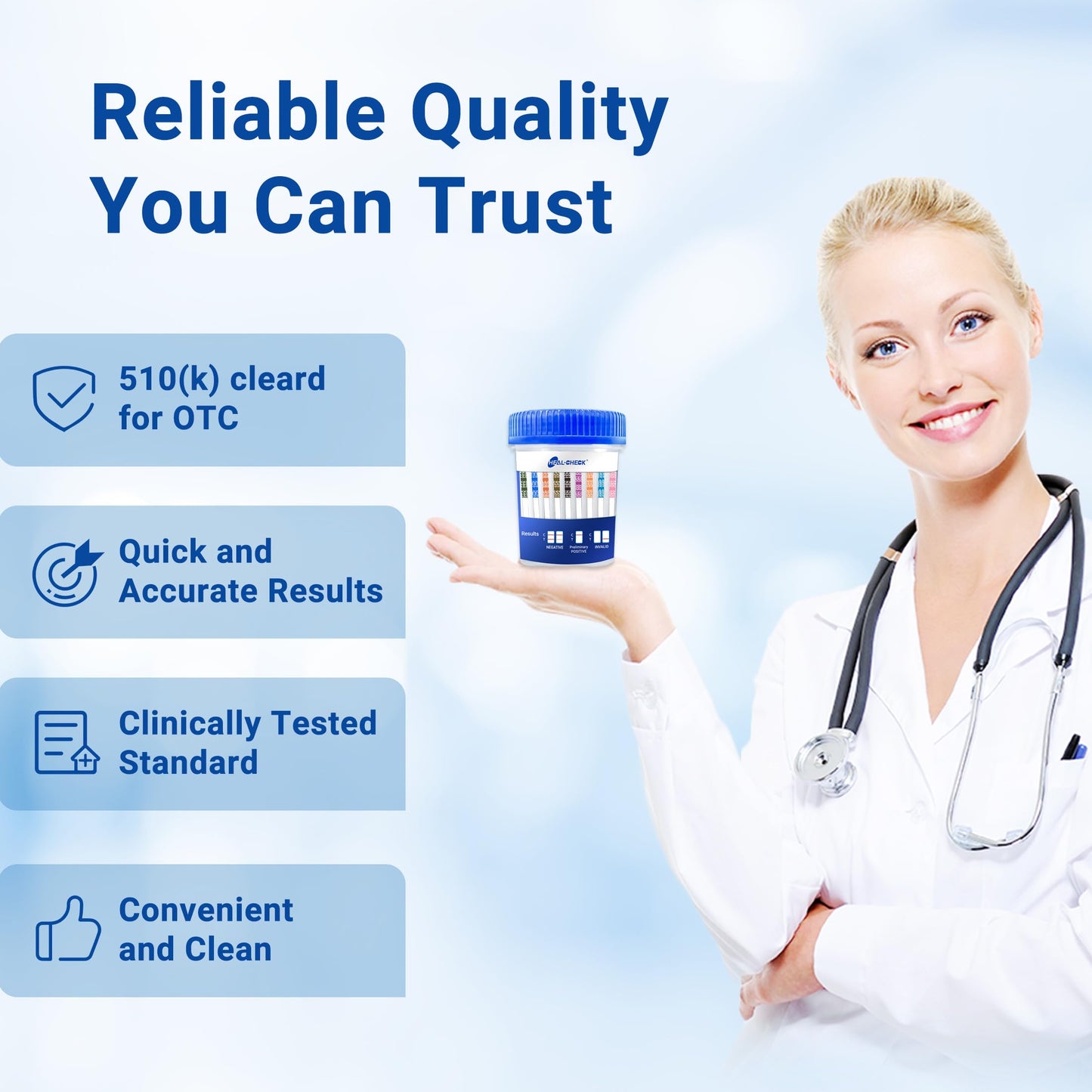 6 Pack 16-Panel Multi-Drug Urine Test Kit – HEAL-CHECK | At-Home Drug Test