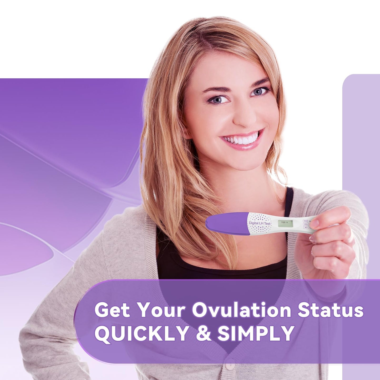 HealCare 99% Accurate Digital LH Test | At-Home Ovulation Kit - 3-Pack
