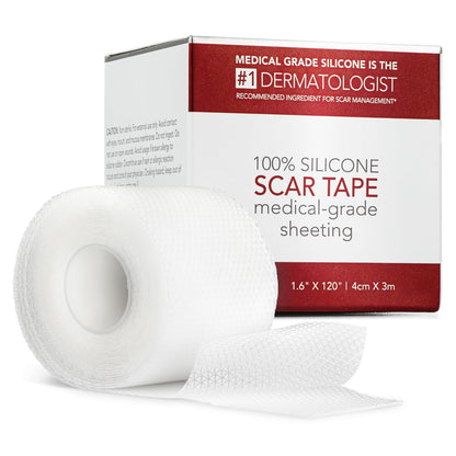 HealFast Physician Formulated Silicone Scar Sheets – Medical-Grade Tape for Surgery, C-Section & Keloids